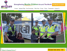 Tablet Screenshot of emaanpower.com
